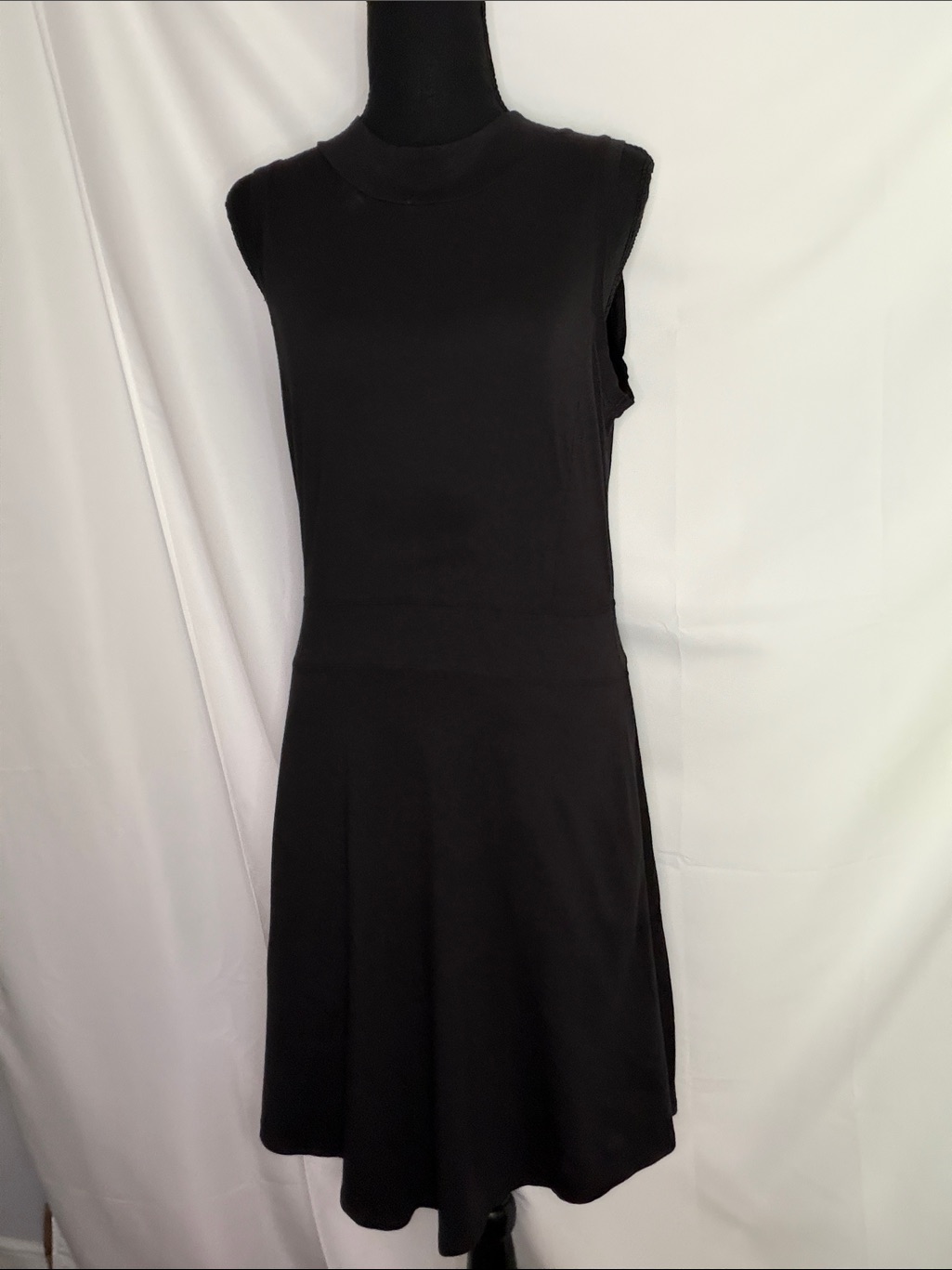 Black Toad & Co Sleeveless Cotton Blend Dress